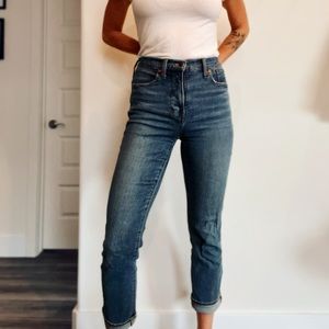 MADEWELL Perfect Vintage Jean- 25 TALL